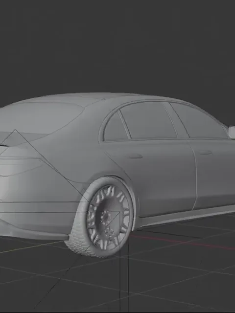 Bloco cinza no 3D
